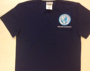 Scrub Top Navy